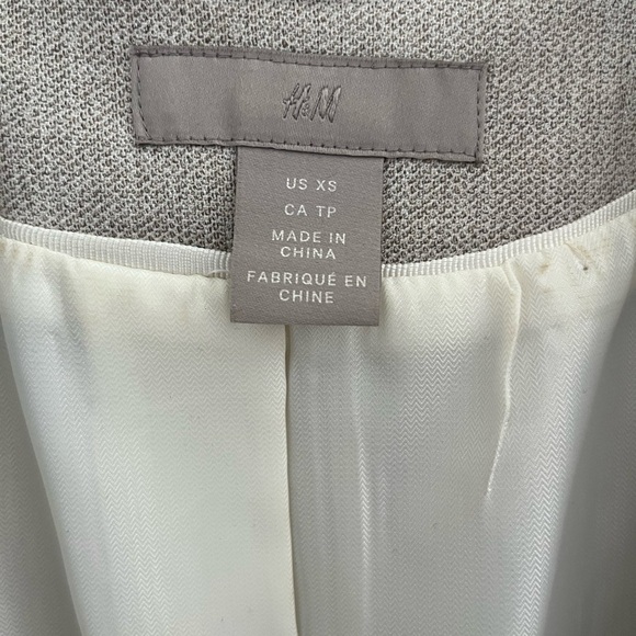 Women's Gray Blazer H&M - Picture 4 of 16